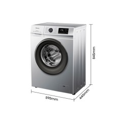 Lavarropas Automático HisenseWFMB6510SU | 6.5Kg 1000RPM Silver Carga Frontal 2
