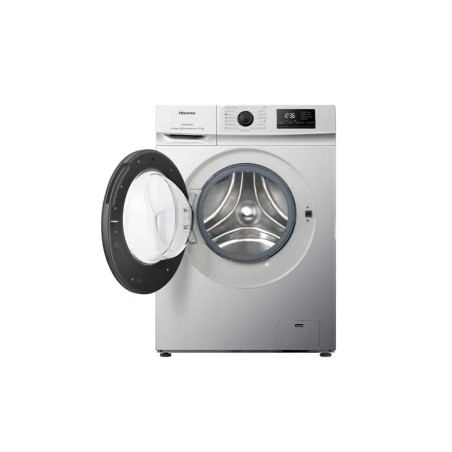 Lavarropas Automático HisenseWFMB6510SU | 6.5Kg 1000RPM Silver Carga Frontal