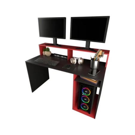 Escritorio Gamer Tables 3088 Con Alzada Para Monitores