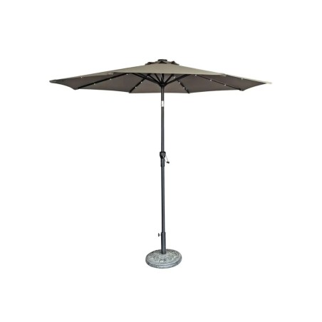Sombrilla de Jardín Central Philco GBJHUM830WL 2.7m | Luz LED Solar Reclinable