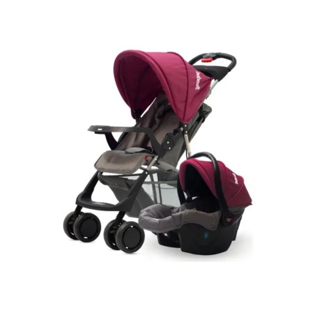 Cochecito Travel System Bebesit 1337 || Eos Paseo Con Huevito Ultra Liviano