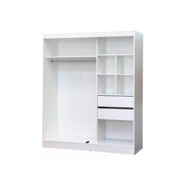 Placard Rivadavia Gold 1.50x1.80x0.55 m |Puertas Corredizas