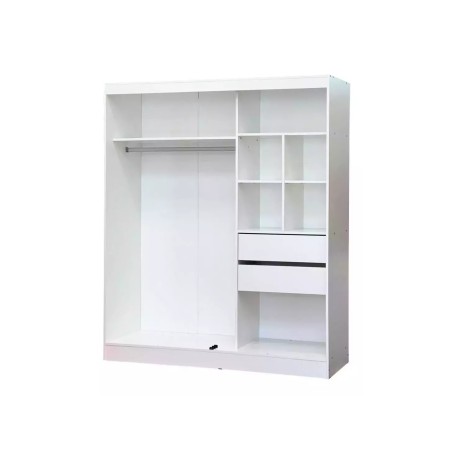 Placard Rivadavia Gold 1.50x1.80x0.55 m |Puertas Corredizas