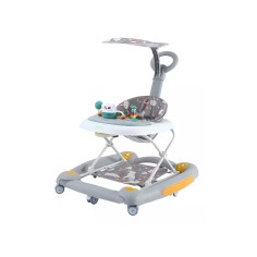 Andador Mecedor para Bebé Priori BW-6085 | 2 en 1 con Manija y Capota 2