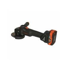 Amoladora Inalámbrica Lüsqtoff AML115-9BK Brushless 18V + Maletín y 2 Baterías 4Ah