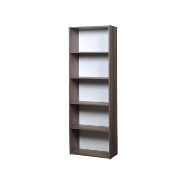 Biblioteca Ricchezze Mesina 5 Estantes 180x60x30 cm