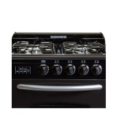 Cocina Domec 61805 CNUPV | Negra 56cm Multigas Símil Fundición 2
