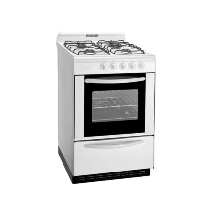 Cocina Multigas Domec 61946 CBUPV Unimatic | Blanca 56cm