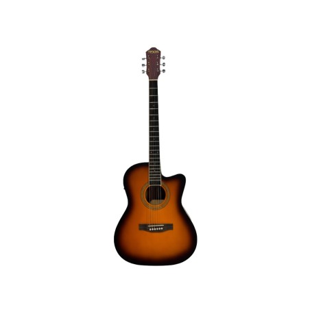 Guitarra Electroacústica Texas AGM1-7545 Mate Con Ecualizador 4 Bandas