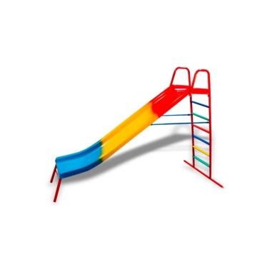 Tobogán Infantil Katib 780 Chico Fibra De Vidrio 4 Escalones