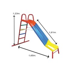 Tobogán Infantil Katib 780 Chico Fibra De Vidrio 4 Escalones 2