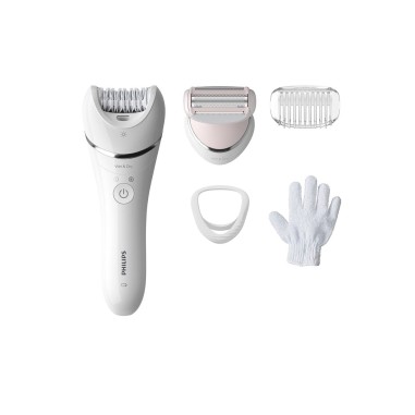 Depiladora Inalámbrica Philips Series 8000 BRE712/00 Wet & Dry