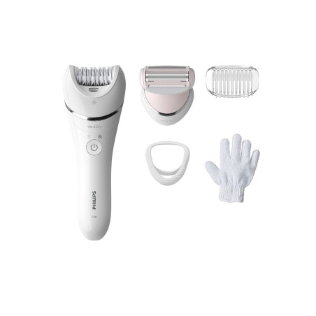 Depiladora Inalámbrica Philips Series 8000 BRE712/00 Wet & Dry