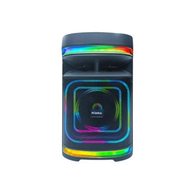 Parlante Portátil Kioto KT840 Bluetooth 8'' 1800W Con Micrófono