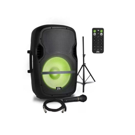 Parlante Portátil Probass Elevate LP 15 Con Trípode Y Micrófono