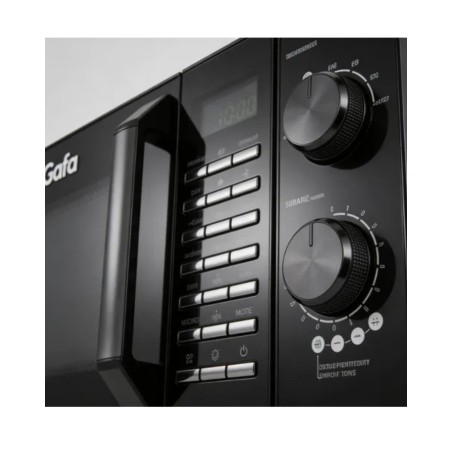 Microondas Gafa AMMZ-20S5GZB | 20 Litros Negro