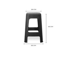 Banqueta Lion Simil Ratan 2000W 2