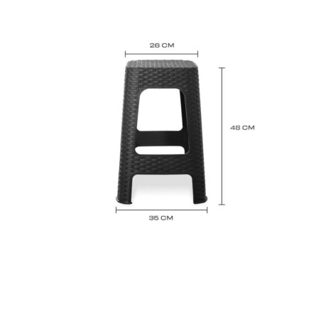 Banqueta Lion Simil Ratan 2000W
