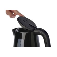 Pava Eléctrica Liliana Matera AP165 Negra 1.7L Corte Mate 85°C 2