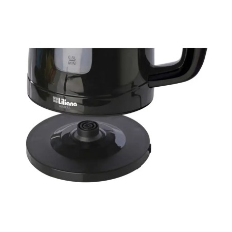 Pava Eléctrica Liliana Matera AP165 Negra 1.7L Corte Mate 85°C