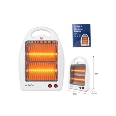 Estufa Eléctrica Cuarzo Alpaca ALP-RH03 2 Velas 2