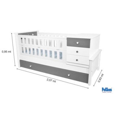 Cuna Pekken Funcional Luna