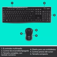 Combo Logitech MK-270 2