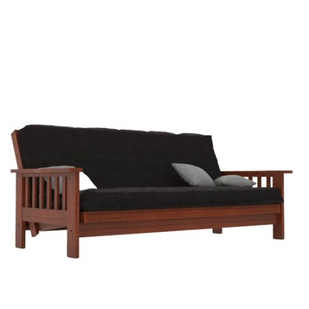 Futon Pergamino Confort + Colchon C/ Resortes.