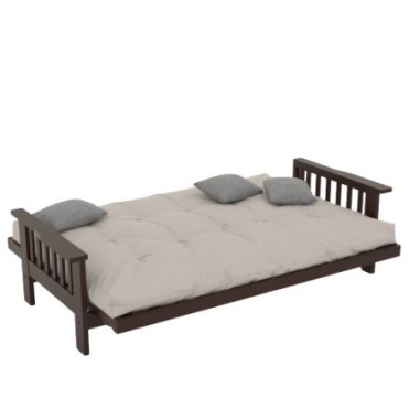 Futon Pergamino Confort + Colchon C/ Resortes.